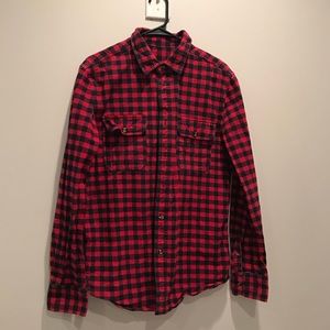 Plaid button up